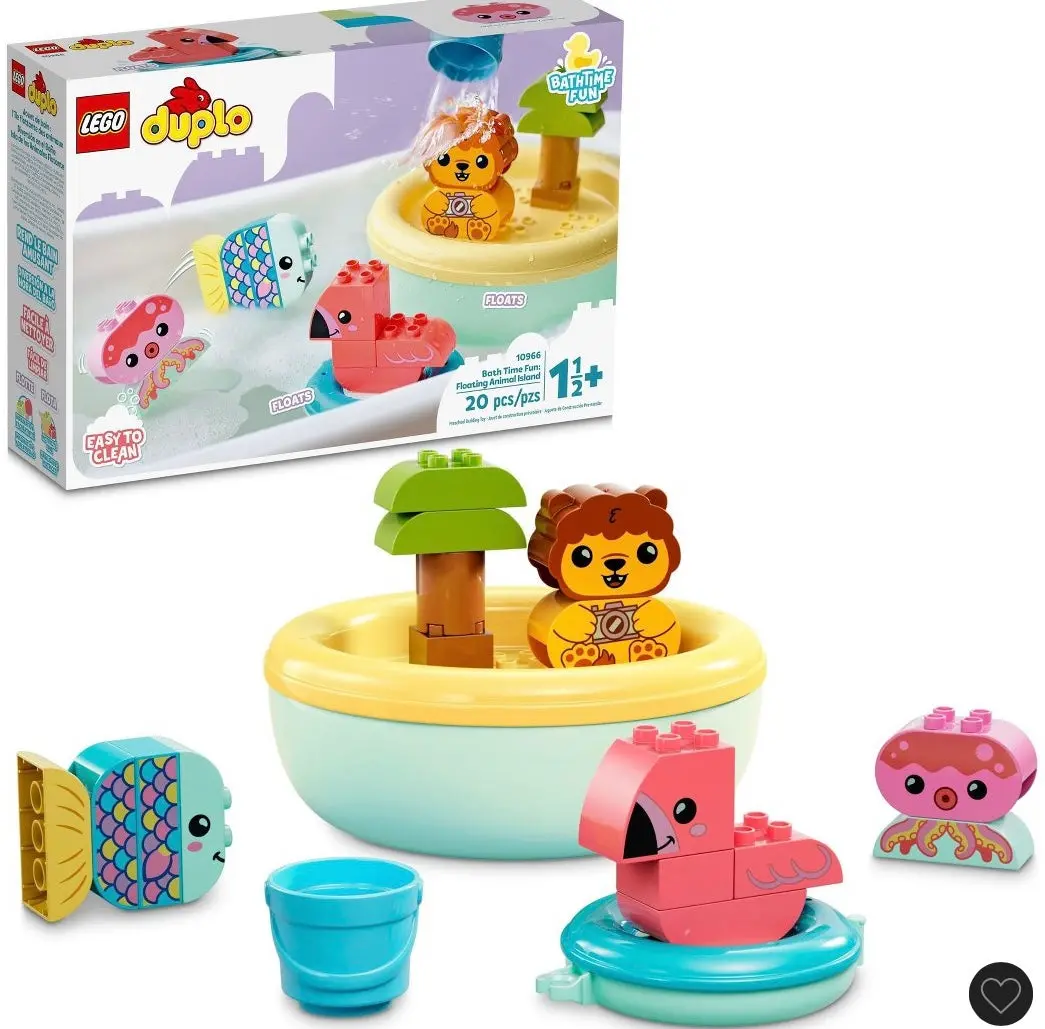 Lego Duplo Bath Time Fun: Floating Animal Island 1