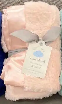 Solid Satin Edge Plush Blanket 2