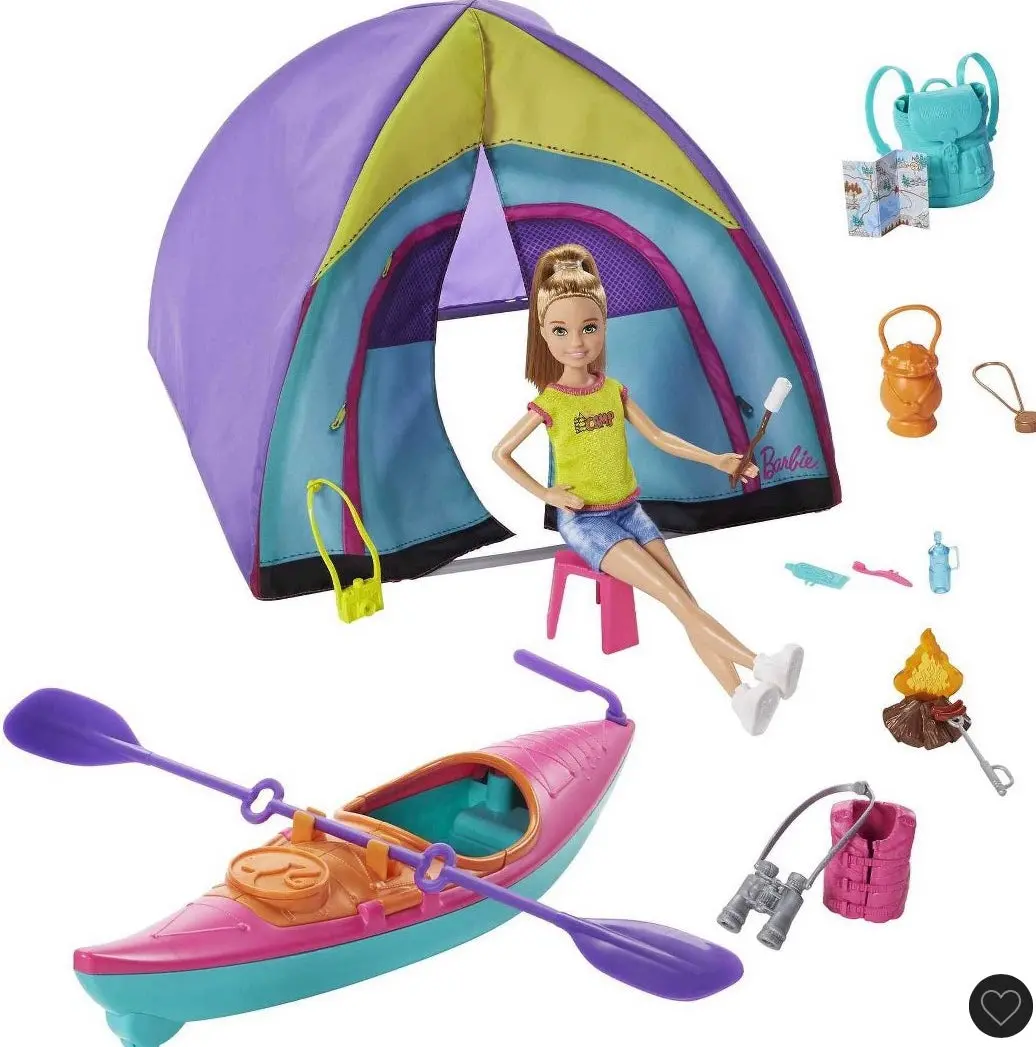 Barbie Team Stacie Summer Camp Playset 1