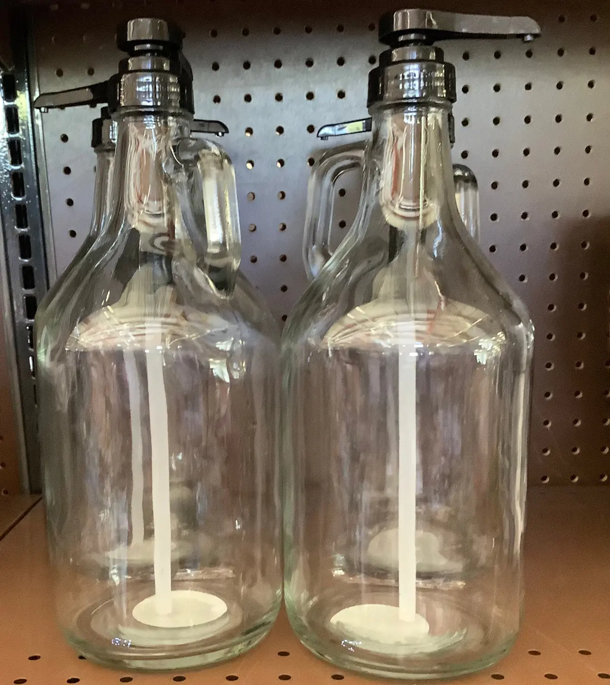 Glass Pump Bottle 1