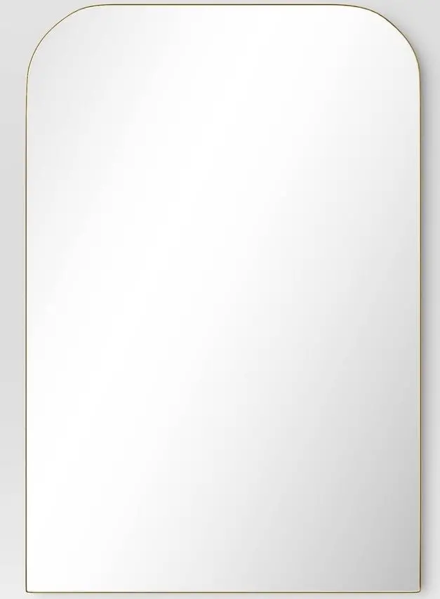 24" X 36" Infinity Mantle Mirror Black 1