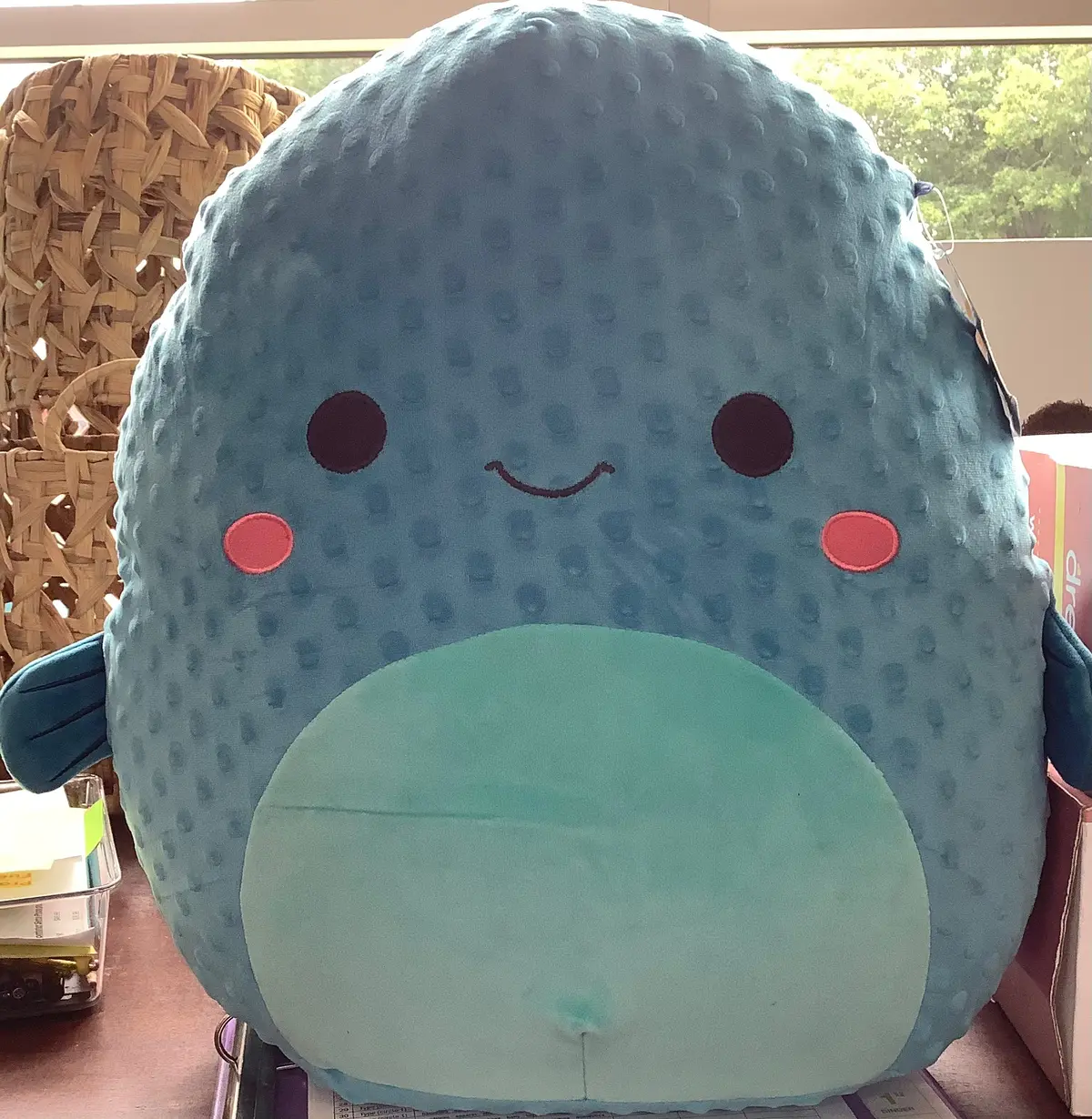 Squishmallows 16" Refalo The Blue Pufferfish Plush Toy 1
