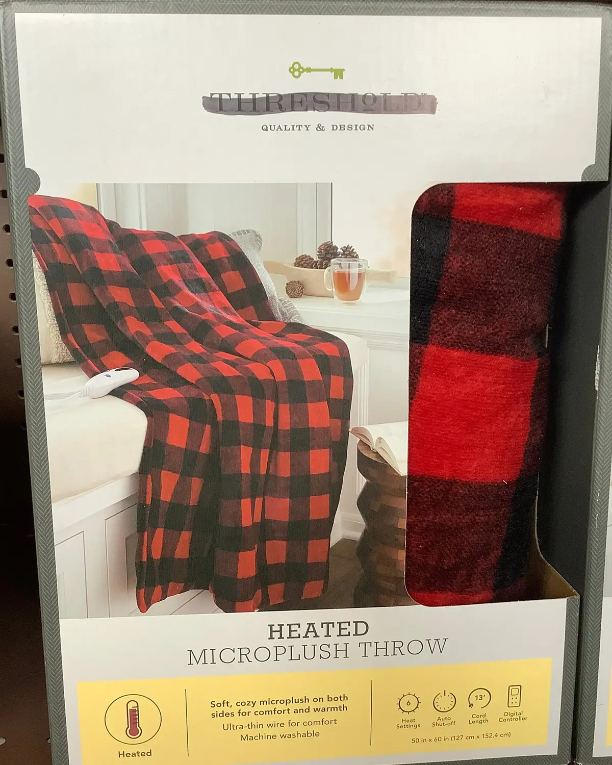 Heater Heated Throw Blanket 1