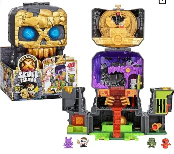 Treasure X Lost Lands Skull Island Skull Temple Mega Playset, 40 Levels Of Adventure... 1