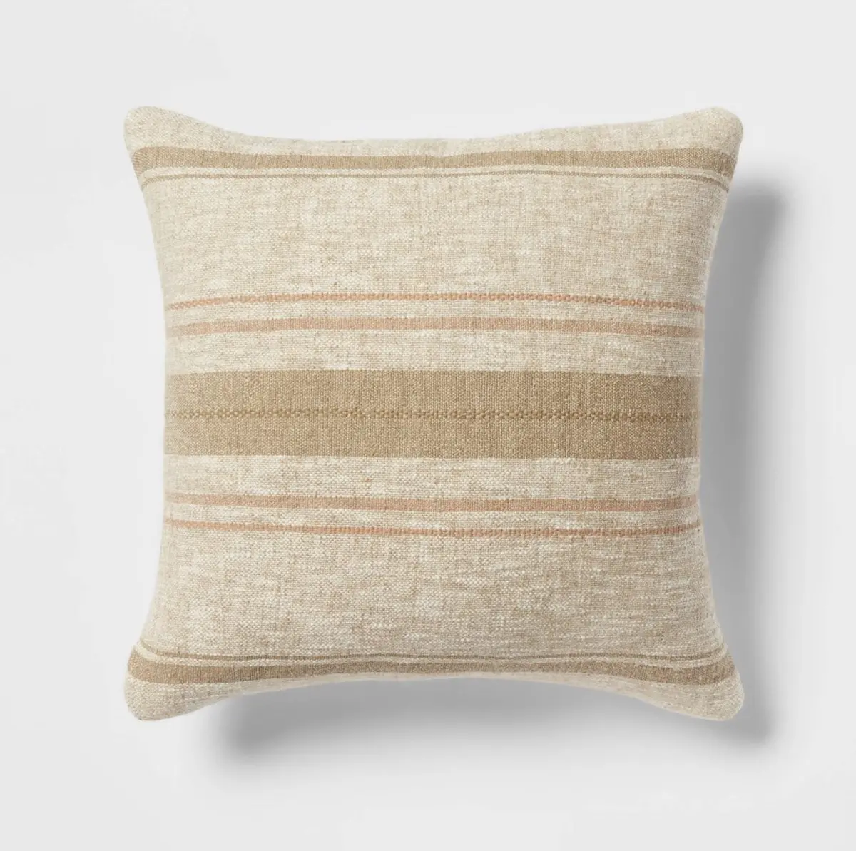 Euro Traditional Woven Stripe Decorative Throw Pillow 1