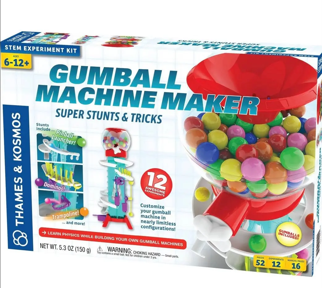 Thames & Kosmos Gumball Machine Maker: Super Stunts
& Tricks 1