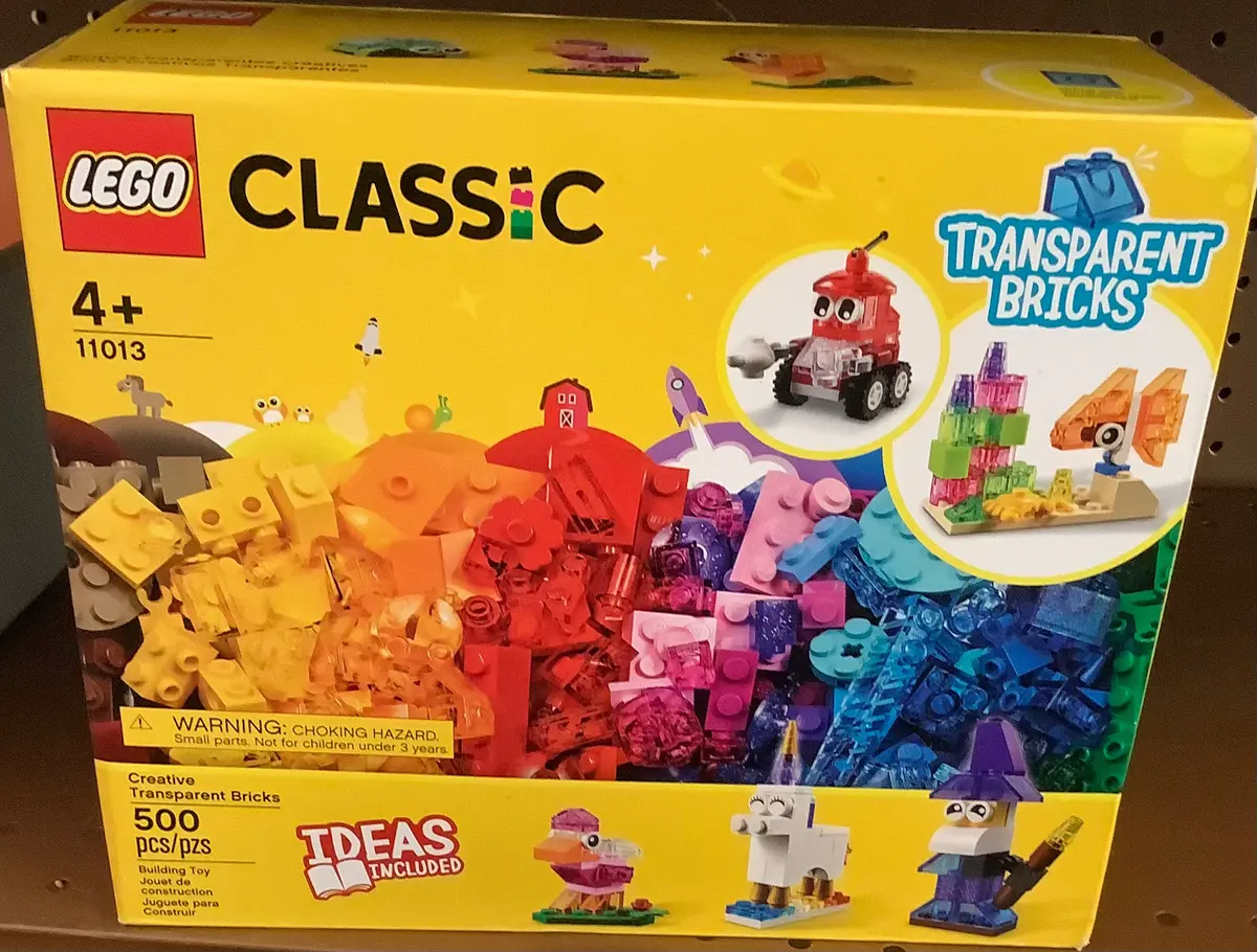 Lego Classic Creative Transparent Bricks 11013 1