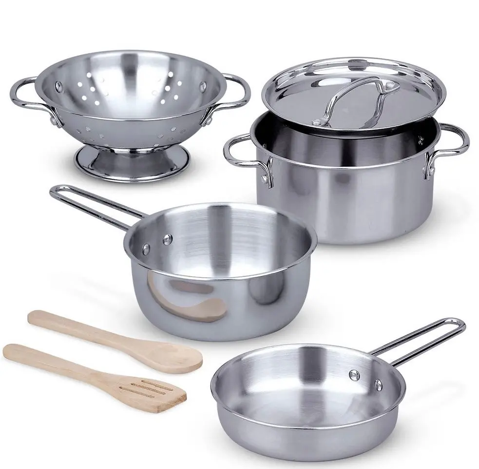 Melissa & Doug Let's Play House! Pots & Pans Set 1