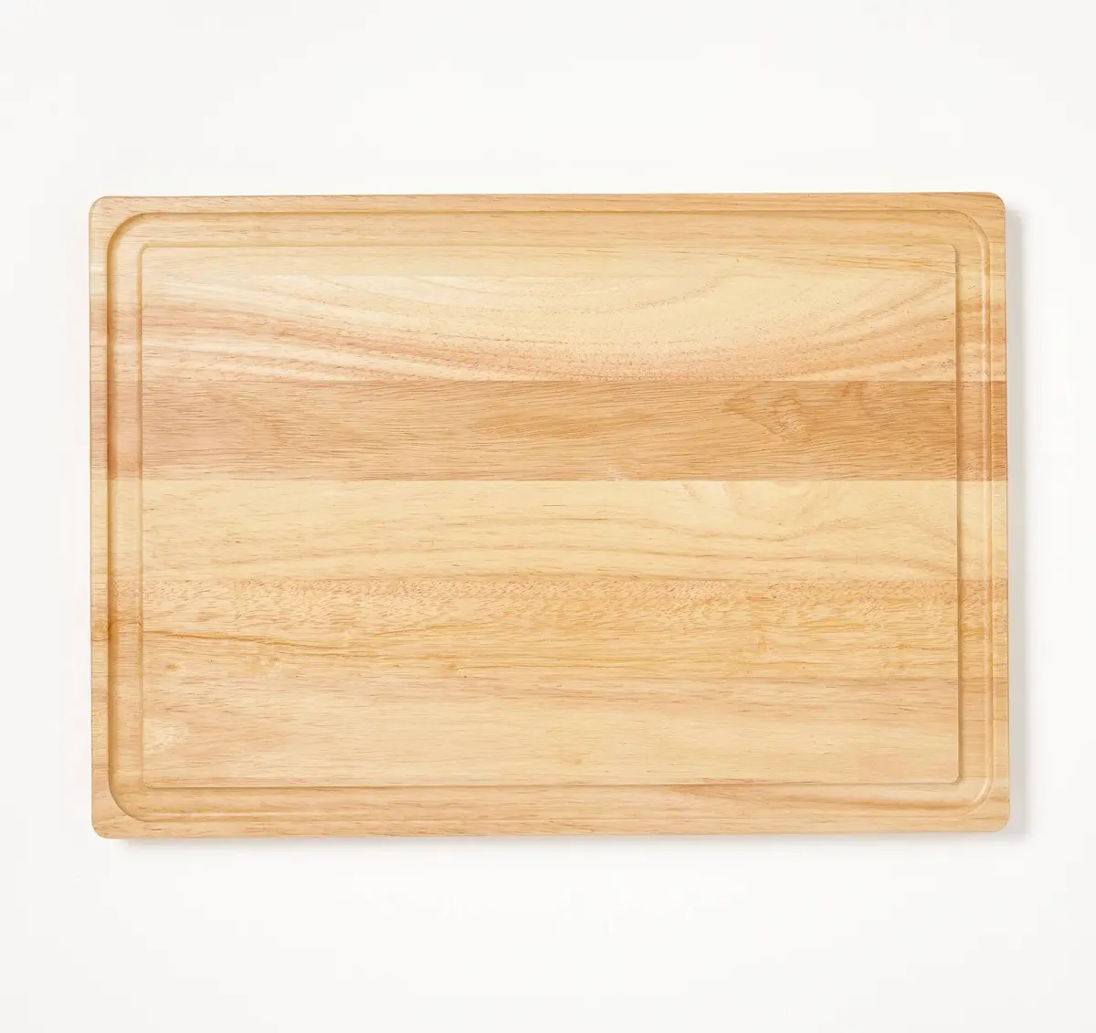 14"X20" Rubberwood Carving Board With Juice Groove
Natural 1