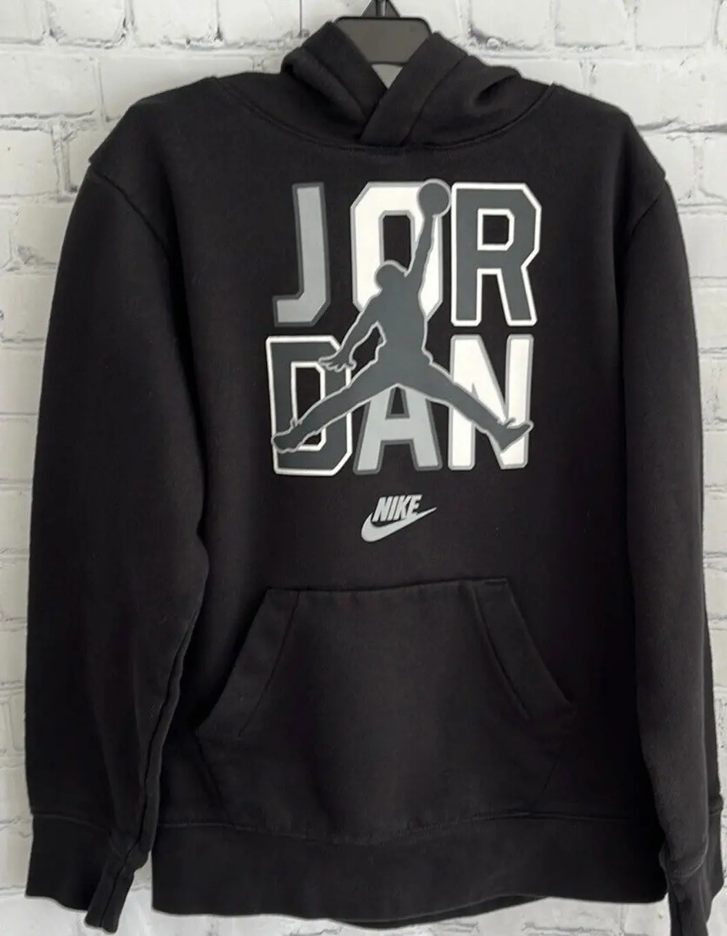 Nike Jordan Boys Youth Hoodie Pullover Kids Size Small 8-10 Yrs 1
