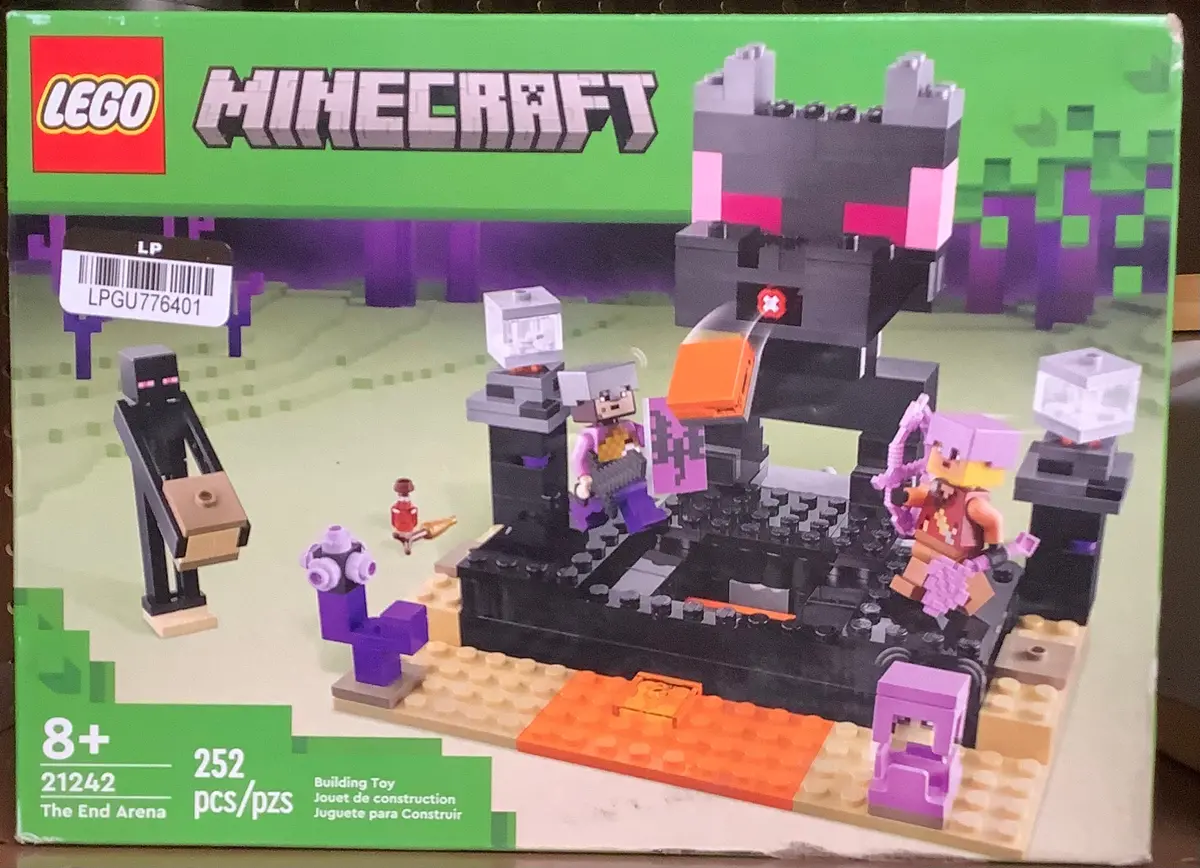 Lego Minecraft The End Arena, Ender Dragon Battle Set 21242 1