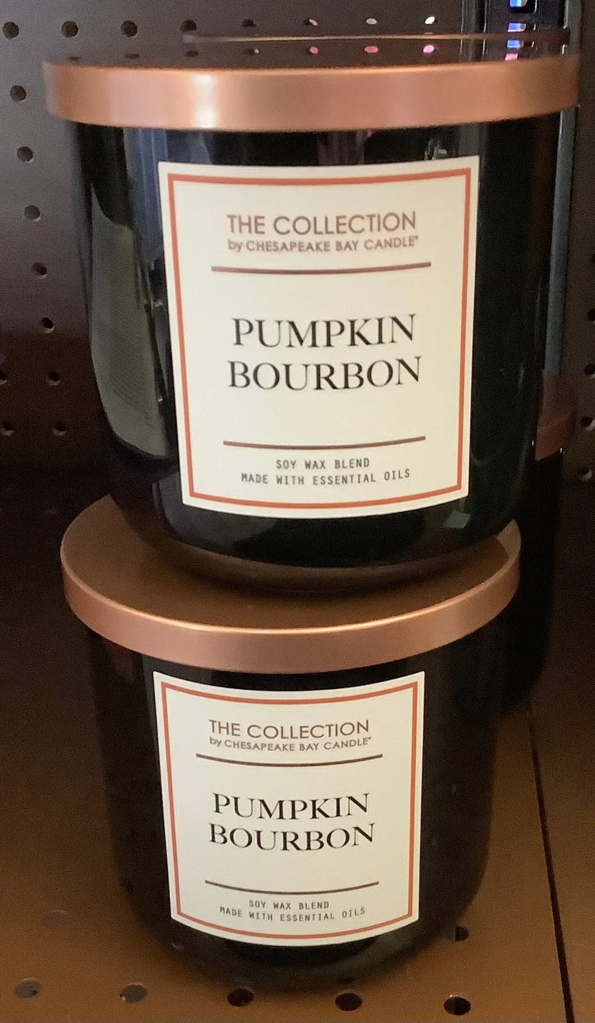 Pumpkin Bourbon 2-Wick Candle 1