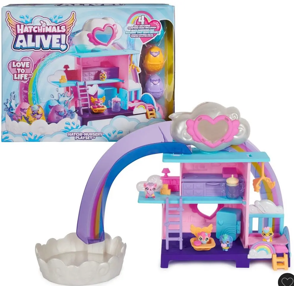 Hatchimals Alive! Hatchi-Nursery Playset 1