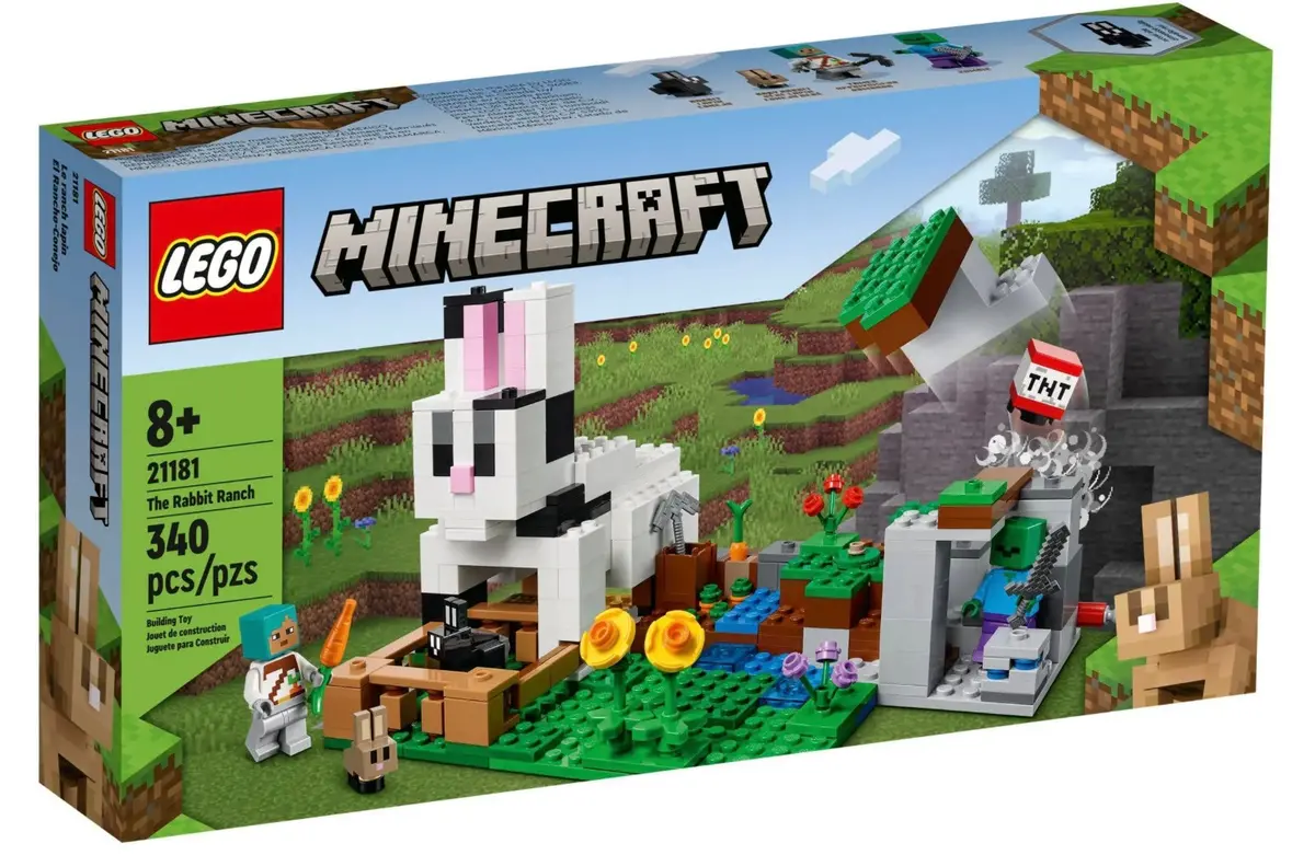 Lego 21181 Minecraft The Rabbit Ranch 1