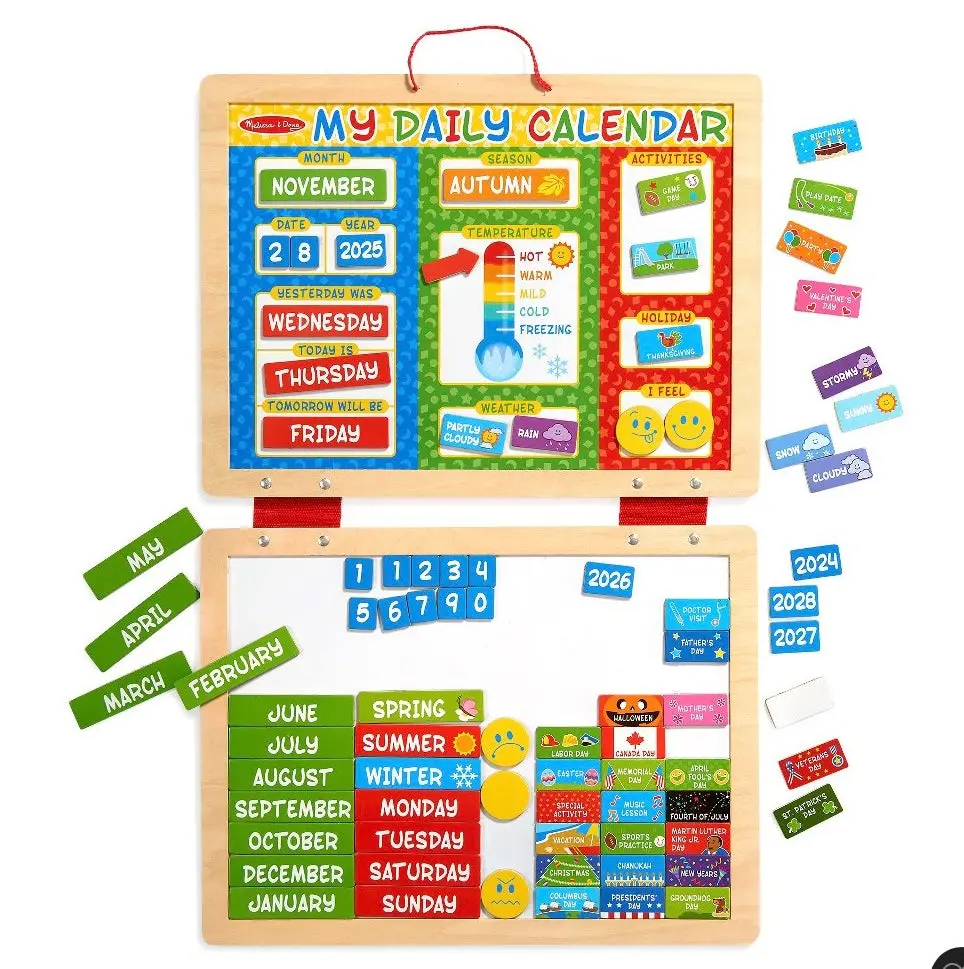 Melissa & Doug My First Daily Magnetic Calendar 1