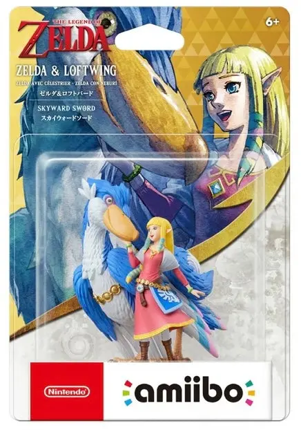 Zelda & Loftwing - The Legend Of Zelda: Skyward Sword Amiibo Figure 1