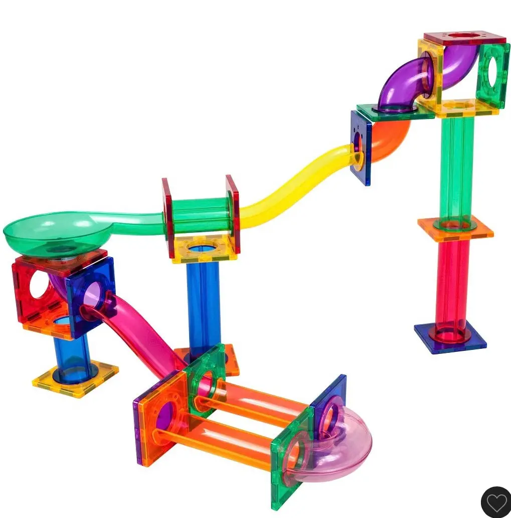 Picasso Tiles Magnetic Marble Run 50Pc Building Set 1