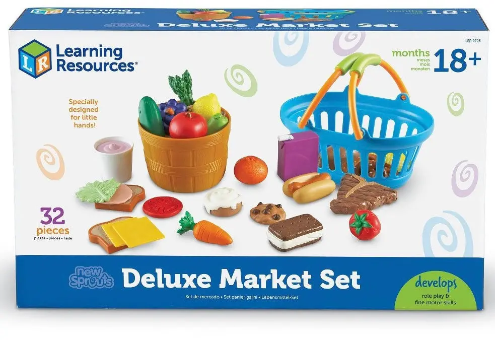 Learning Resources New Sprouts Deluxe Market Set 1