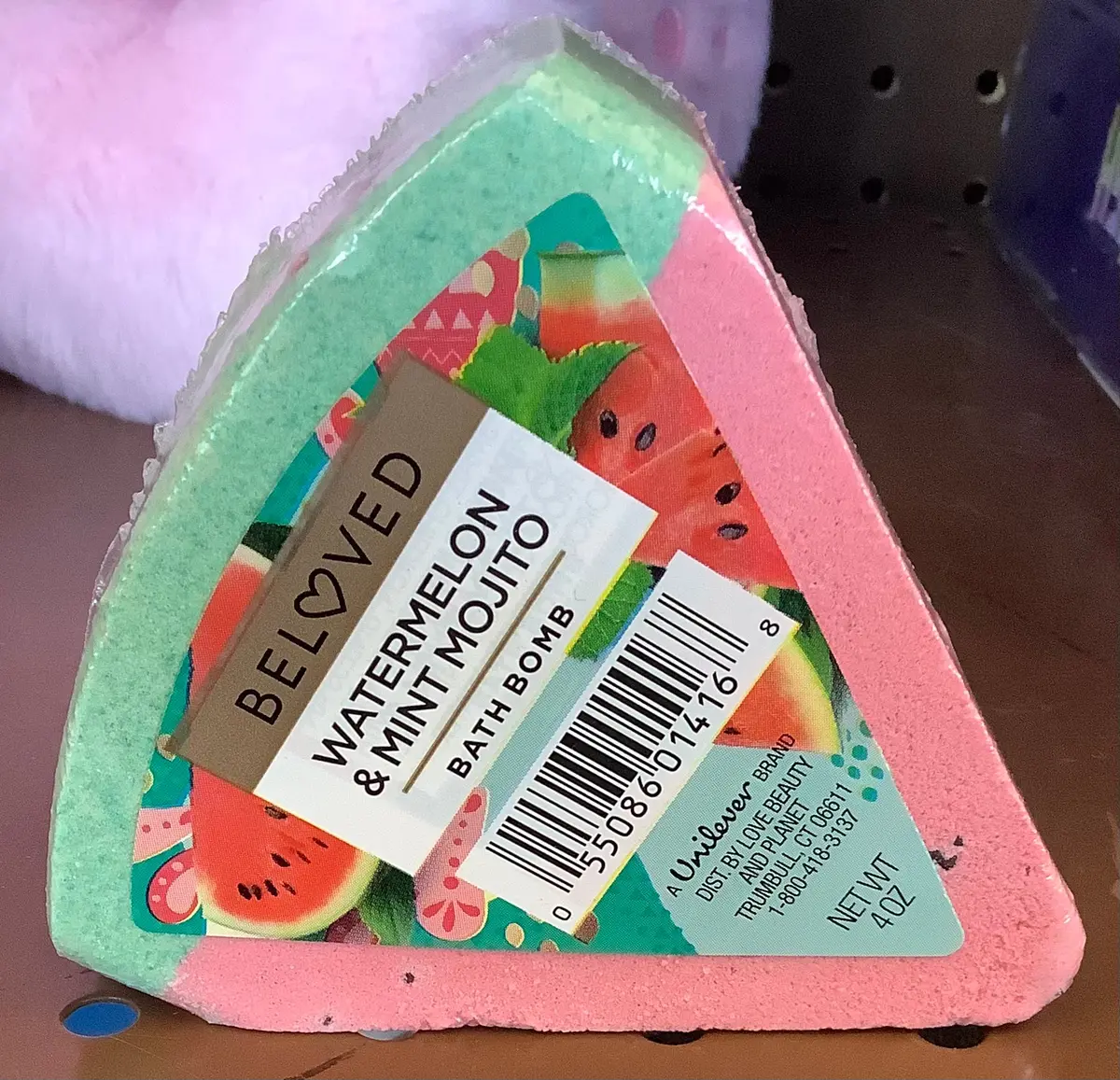 Beloved Watermelon & Mint Mojito Bath Bomb - 4Oz 1