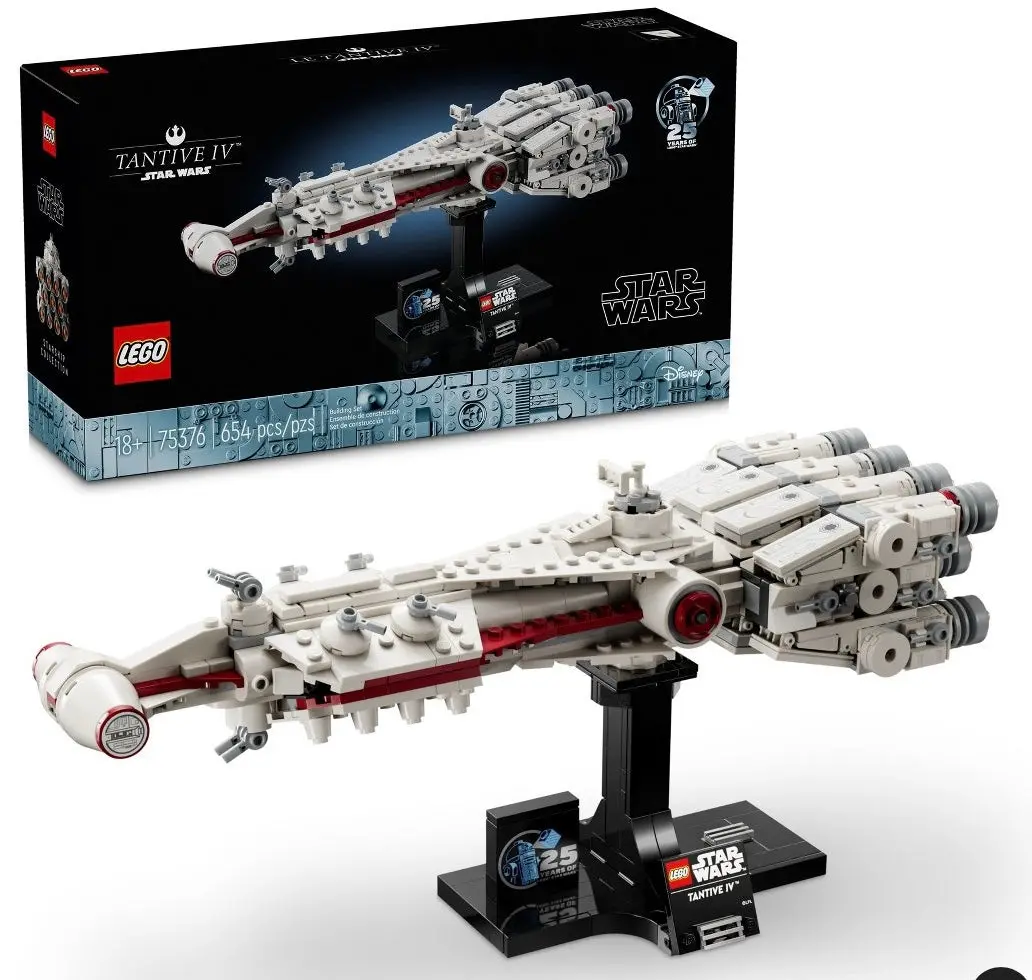 Lego Star Wars Tantive Iv Build And Display Starship Vehicle
Model 75376 1