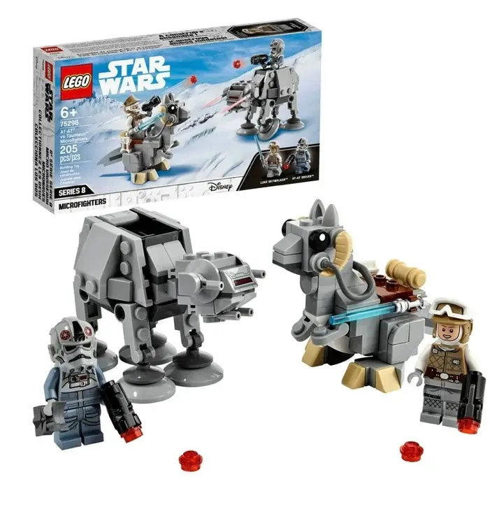 Lego Star Wars At-At Vs. Tauntaun Microfighters 75298 Building Toy 1