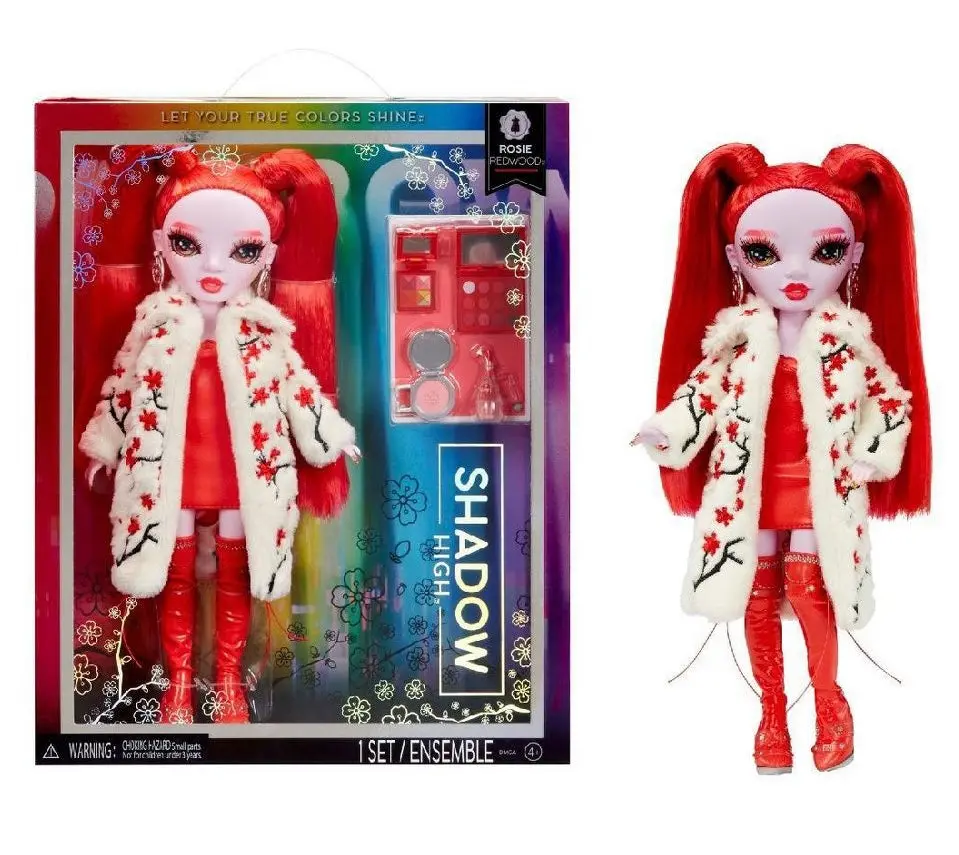 Rainbow High Shadow High Rosie - Red Fashion Doll Outfit
Extra Long Hair & 10+ Colorful Play Accessories 1