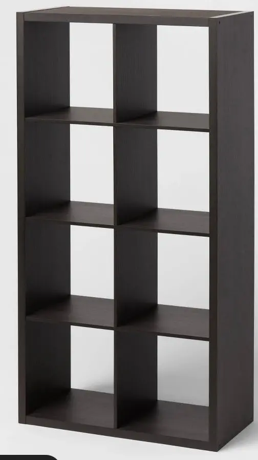8 Cube Organizer Black - Boxed 1