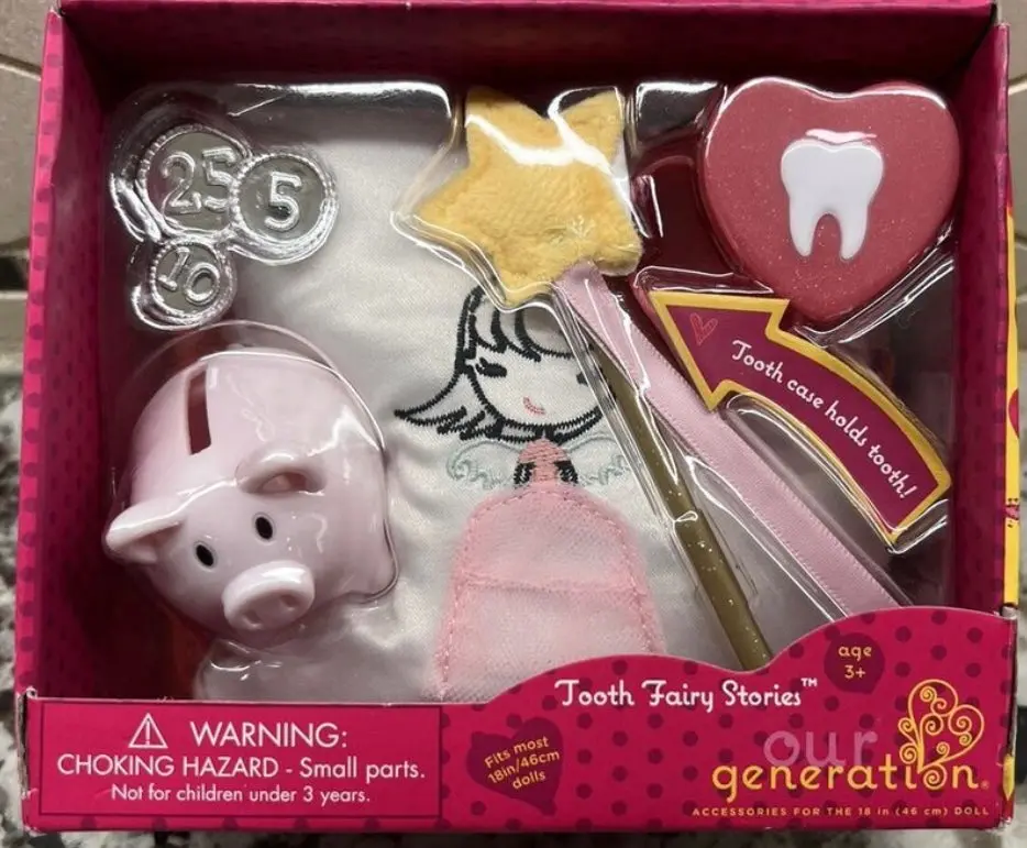 Our Generation Tooth Fairy Stories Accessory Set For 18" Dolls 1