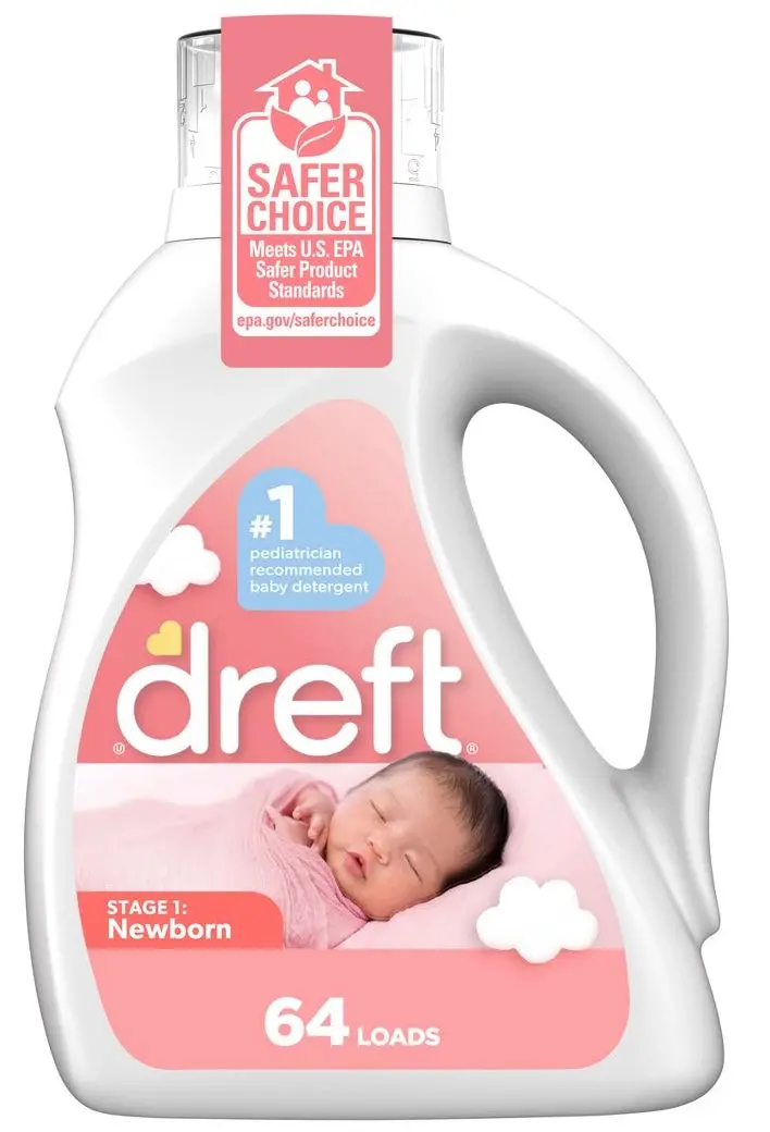 Dreft Liquid Newborn Laundry Detergent - 92 Fl Oz 1