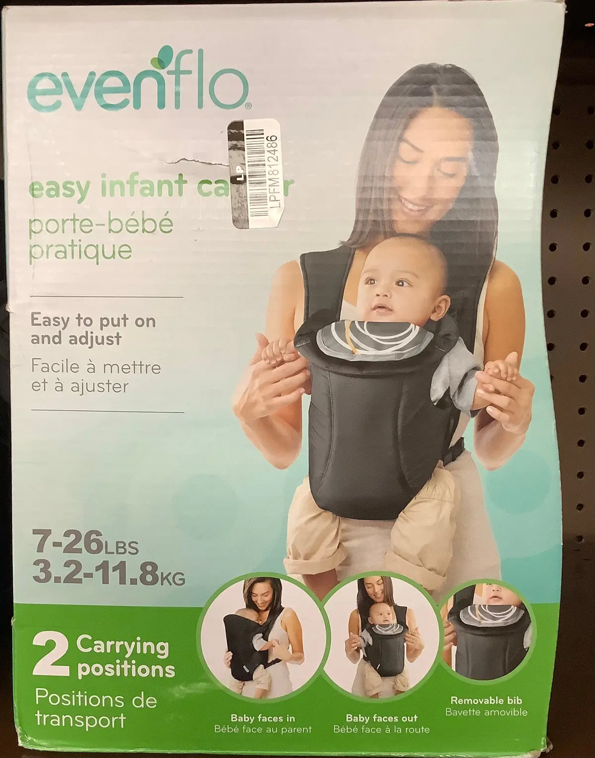 Evenflo Easy Infant Carrier Creamsicle 1