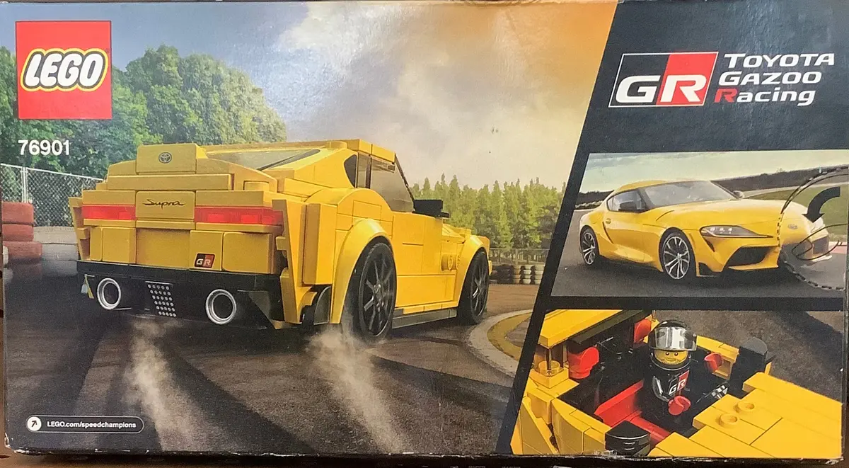 Lego Speed Champions Toyota Gr Supra Racing Car
Toy 1