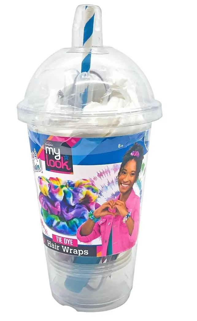My Look Totally Twisted Tie Dye Scrunchies Smoothie Cup 1