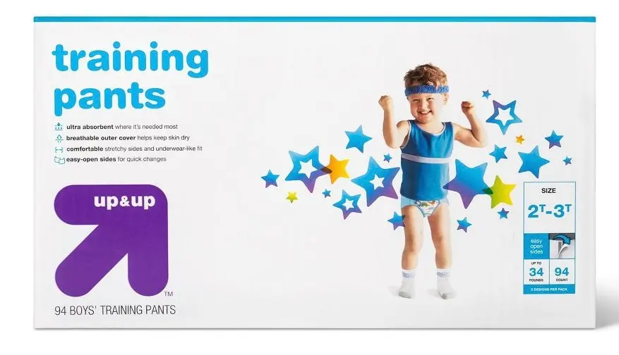 Boys' Training Pants - 2T-3T - 94Ct 1