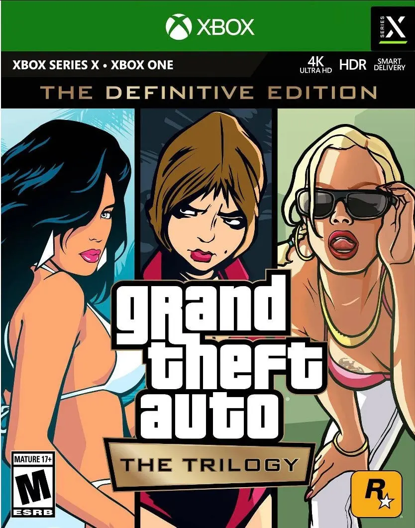 Grand Theft Auto: The Trilogy - The Definitive Edition - Xbox
Series X/Xbox One (Pre-Owned/Open) 1