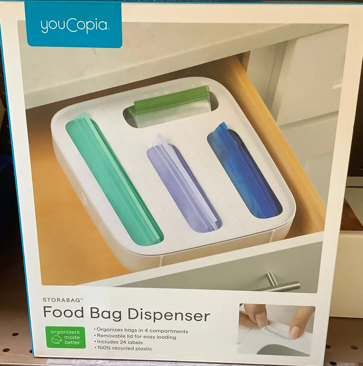You Copia 4 Slot Storabag Food Bag Organizer 1