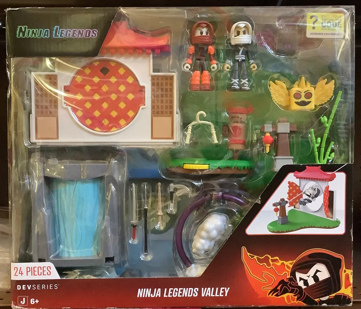 Devseries Ninja Legends Valley Action Figure Playset-24Pcs 1