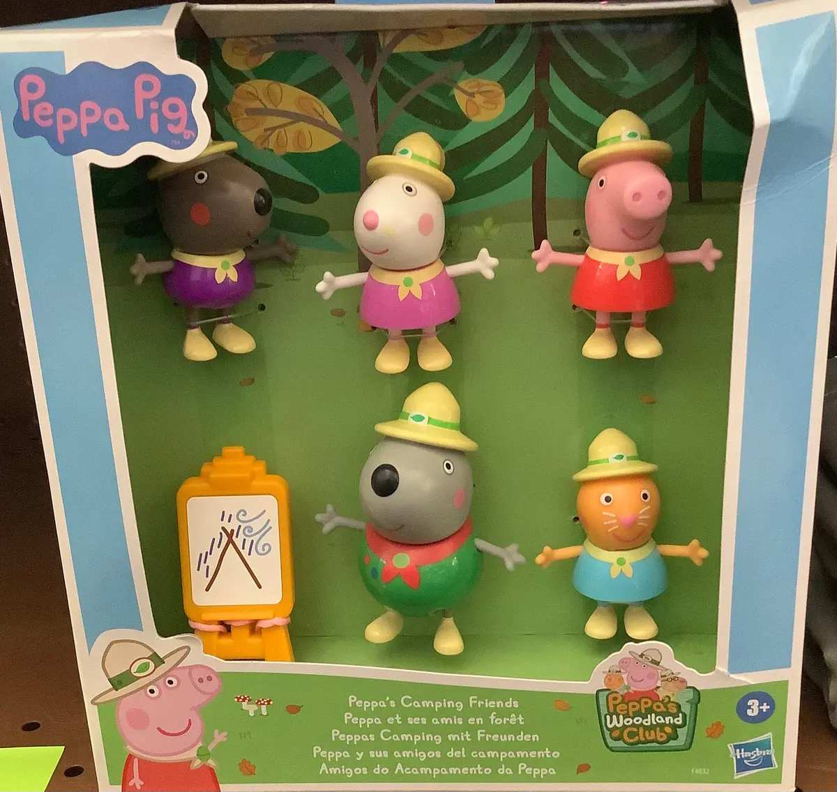 Peppa Pig Peppa's Camping Friends Figure-  6Pcs 1