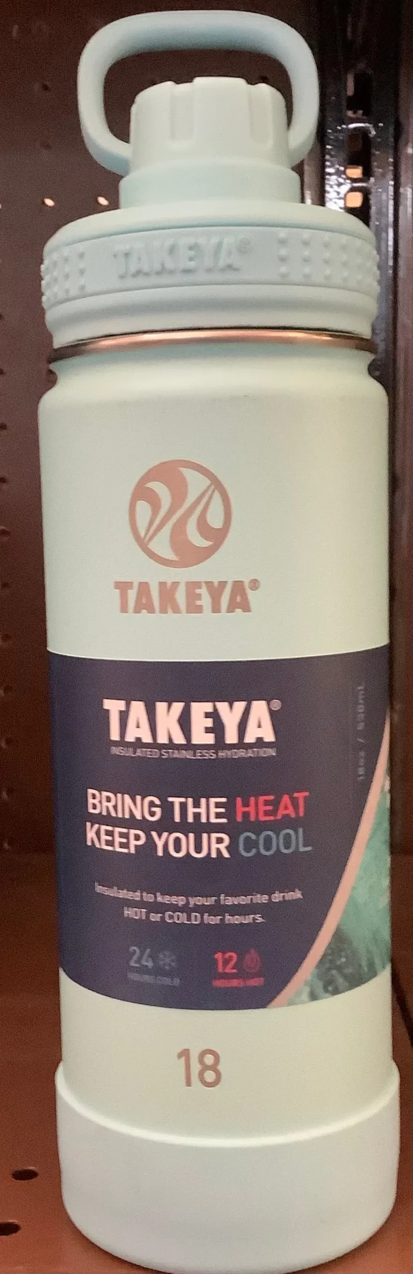 Takeya Actives 18 Oz. Insulated Stainless Steel Water Bottle 1