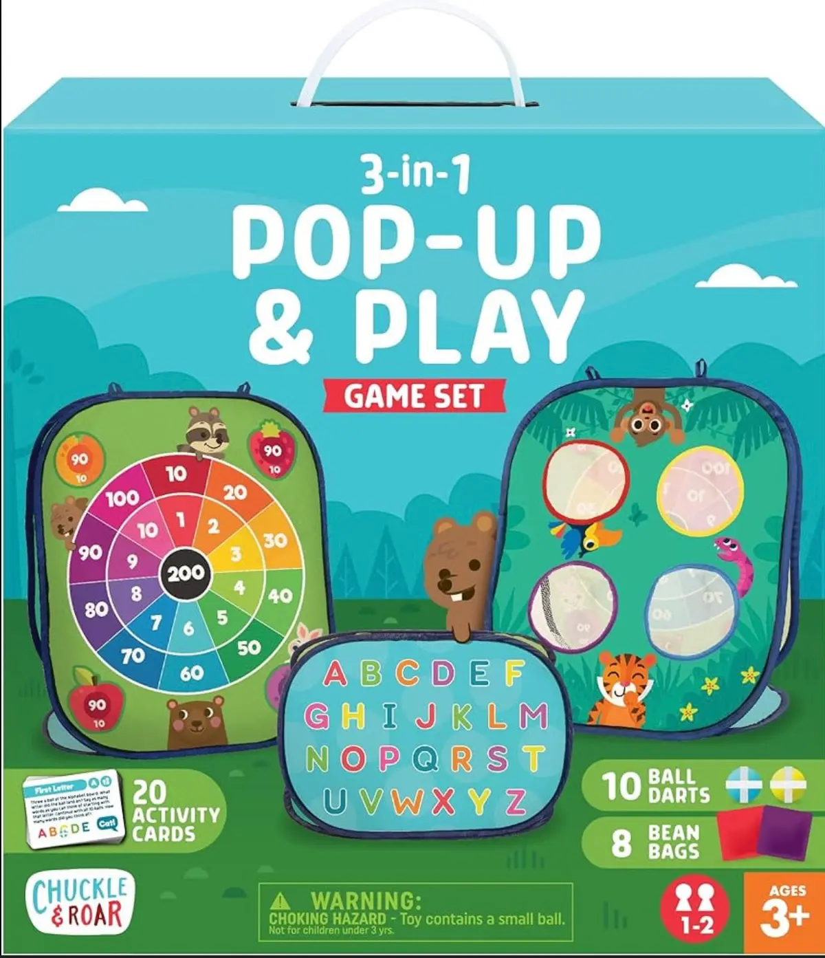 Chuckle & Roar 3-In-1 Pop Up And Play Game 1