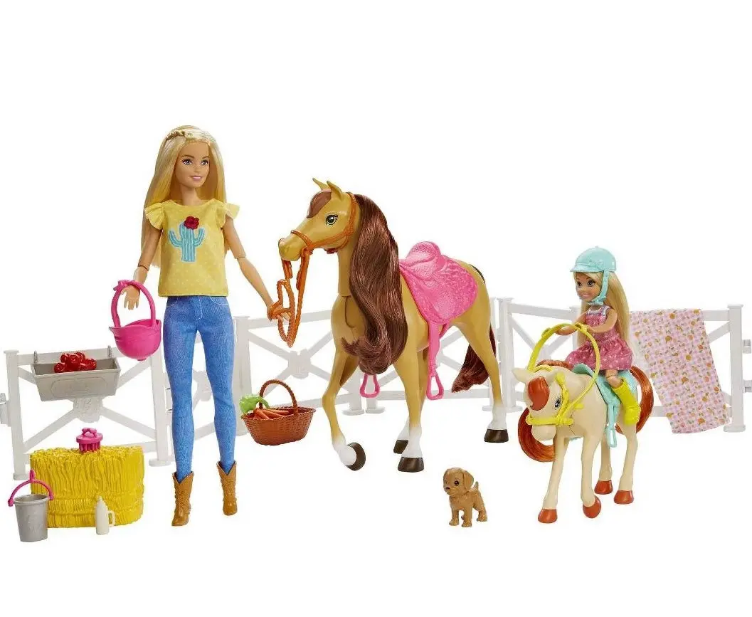 Barbie Hugs 'N' Horses Playset 1