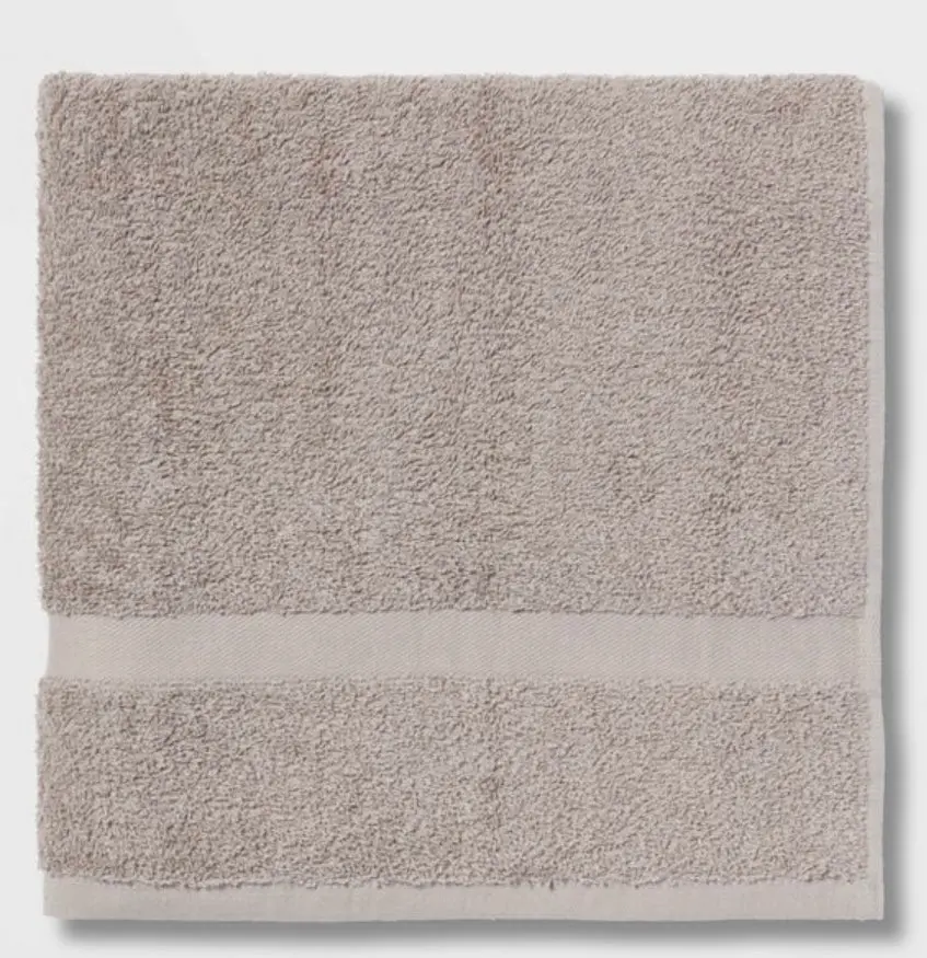 Bath Towel Light Gray 1
