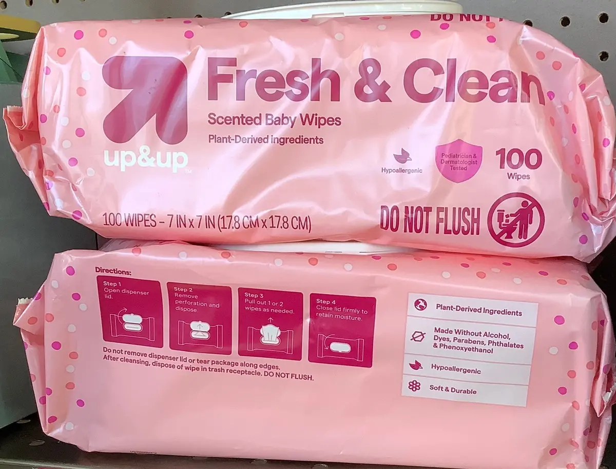 Fresh & Clean Scented Baby Wipes 100 Count 1