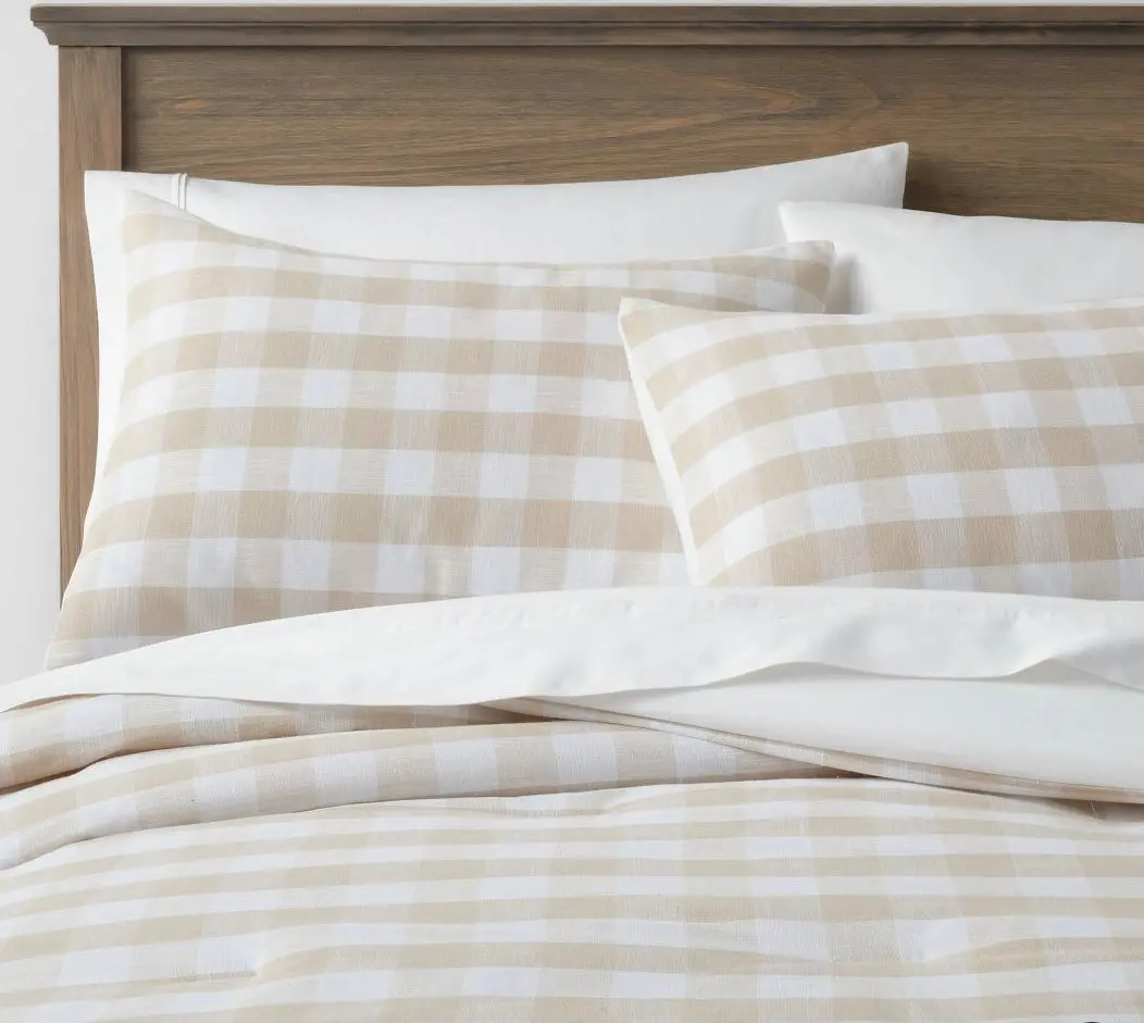 King Yarn-Dyed Gingham Comforter & Sham Set Clearance!!! 2