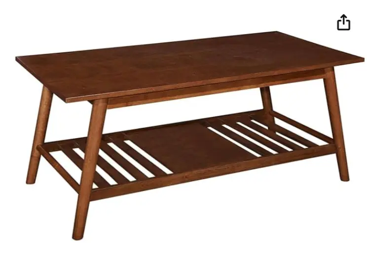 Linon Mid Century
Walnut Melissa Coffee
Table Boxed 1