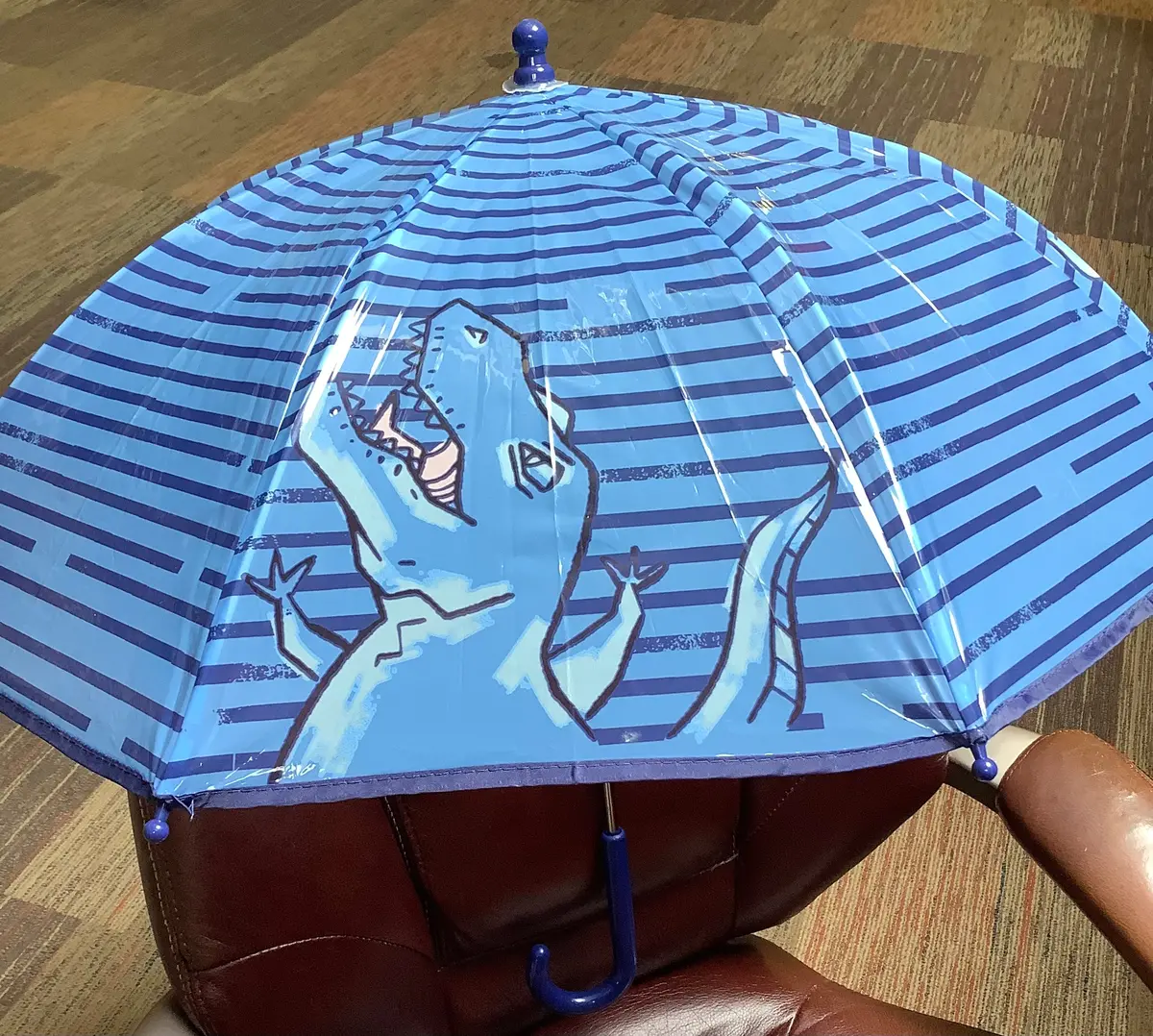 Kids Blue Umbrella 1