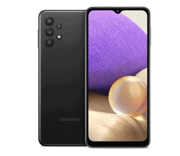 Mint Mobile - Samsung Galaxy A32 Smartphone - 5G 64Gb - Black 1