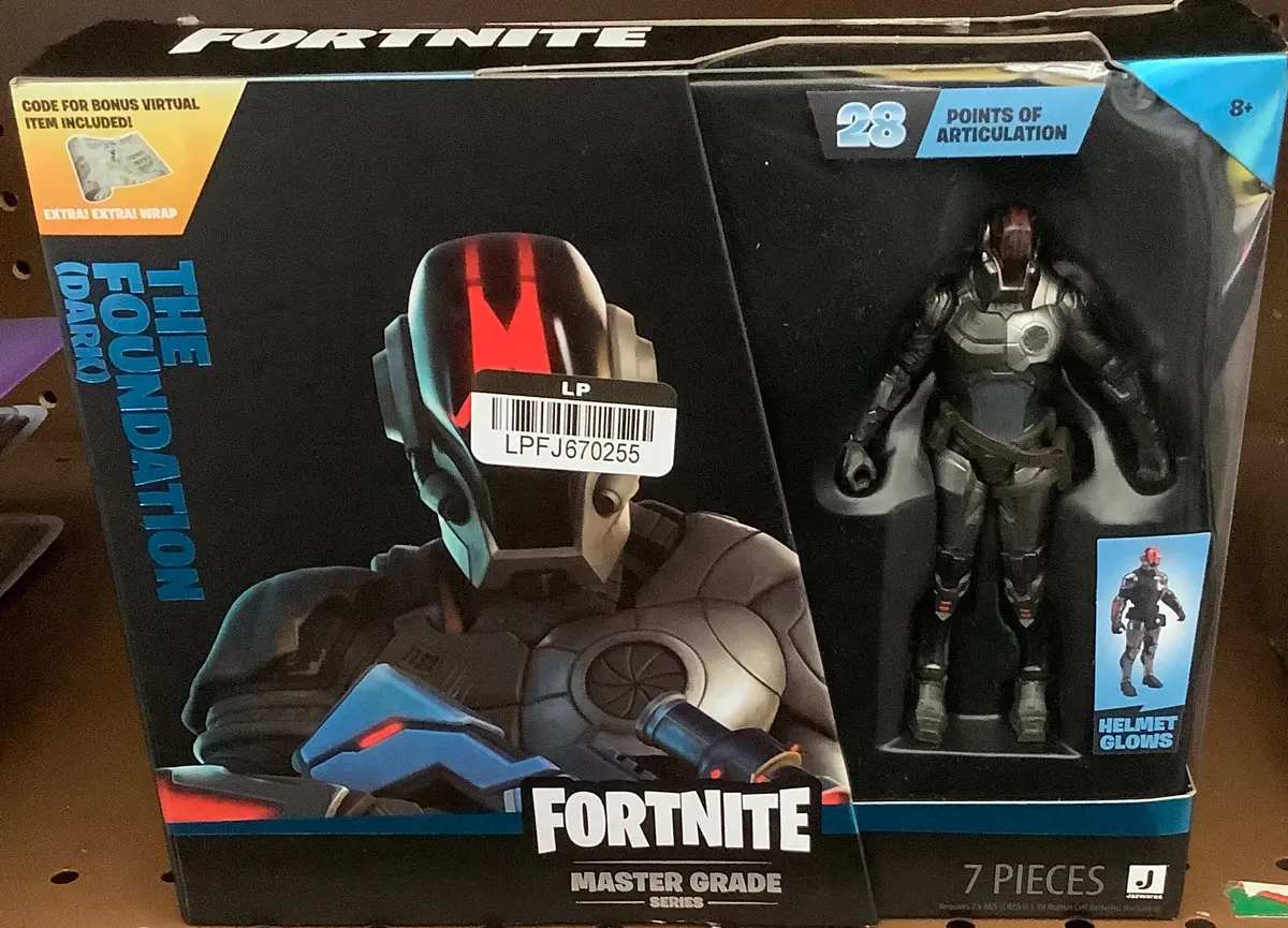 Fortnite Master Grade Series The Foundation (Dark) Action Figure 1