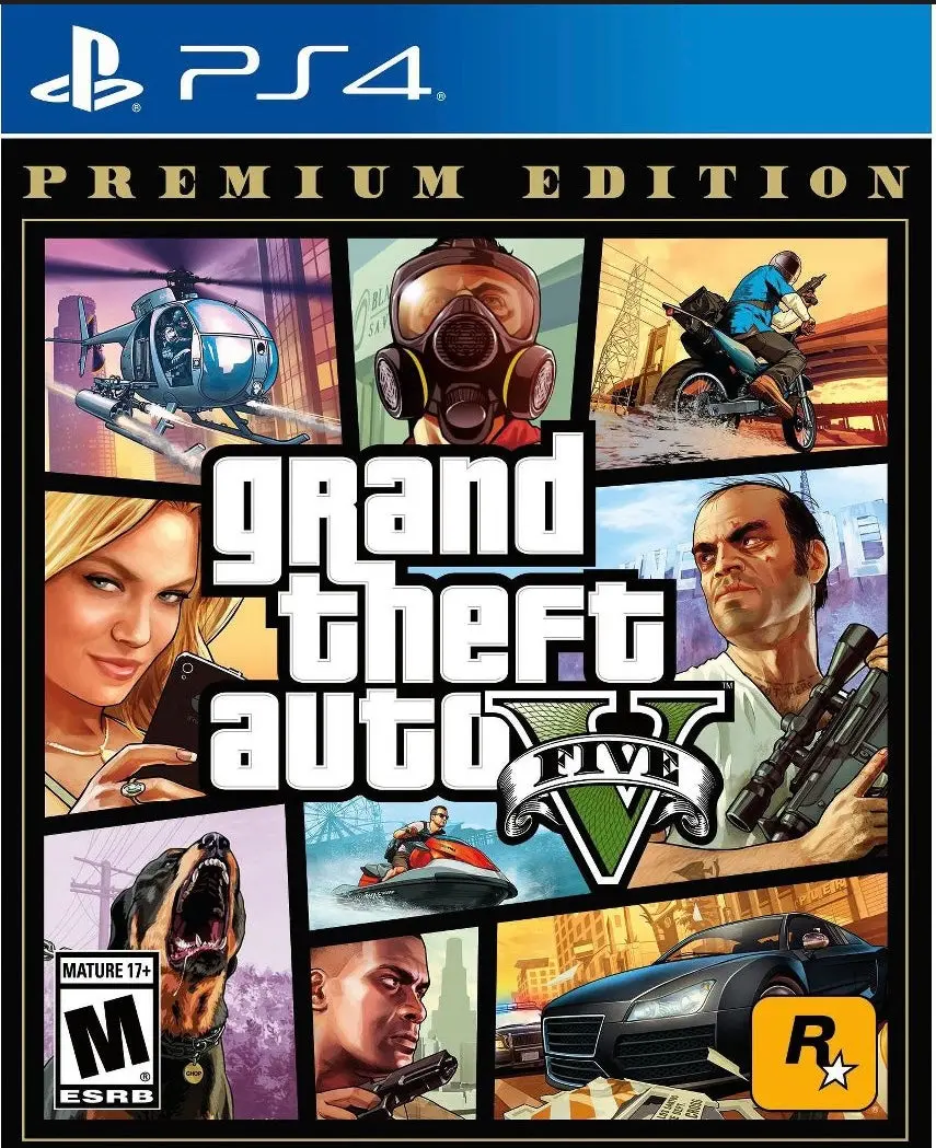 Grand Theft Auto V: Premium Edition - Playstation 4 (Pre-Owned/Open) 1