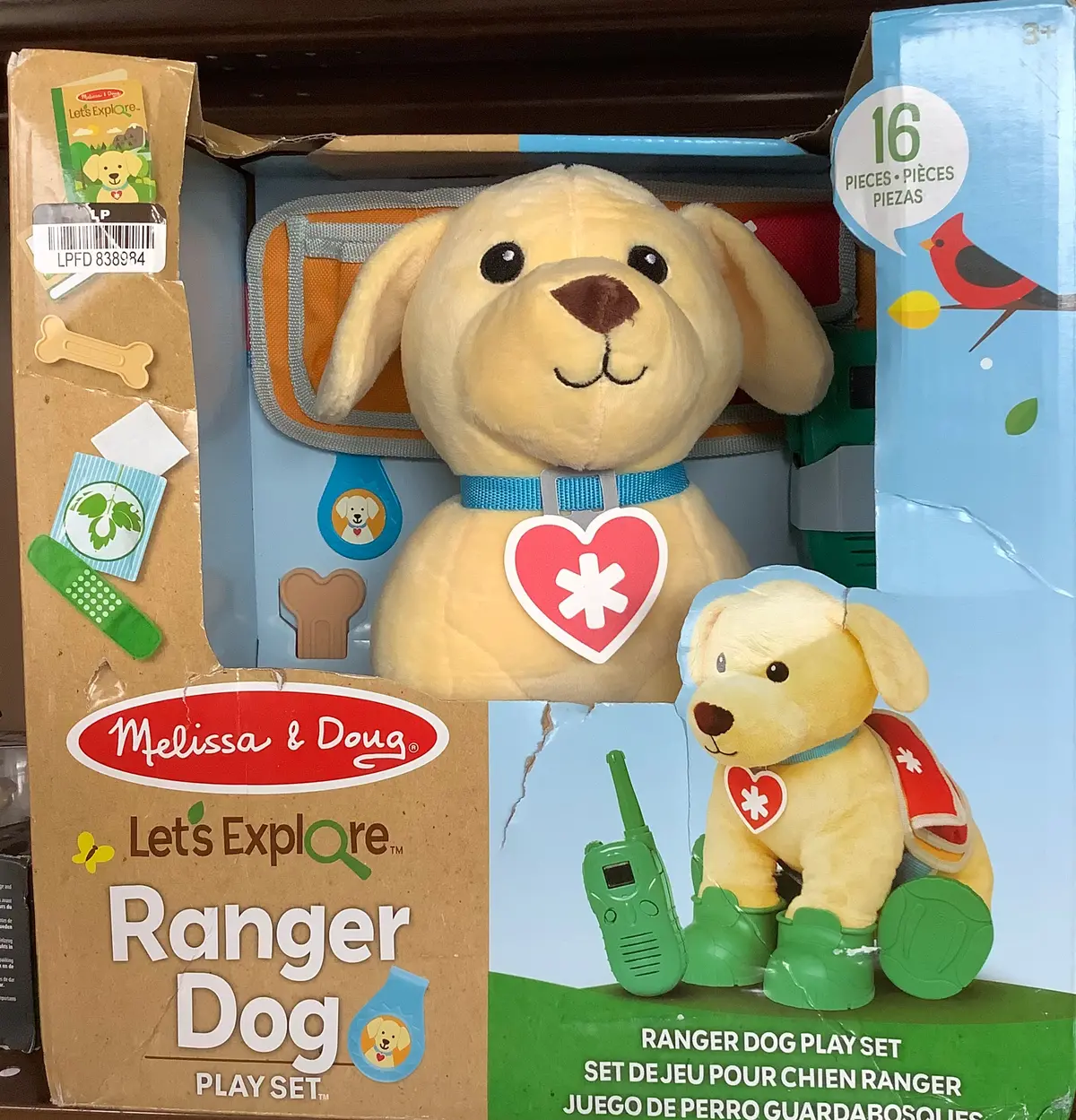 Melissa & Doug Let's Explore Rescue Ranger Dog 1