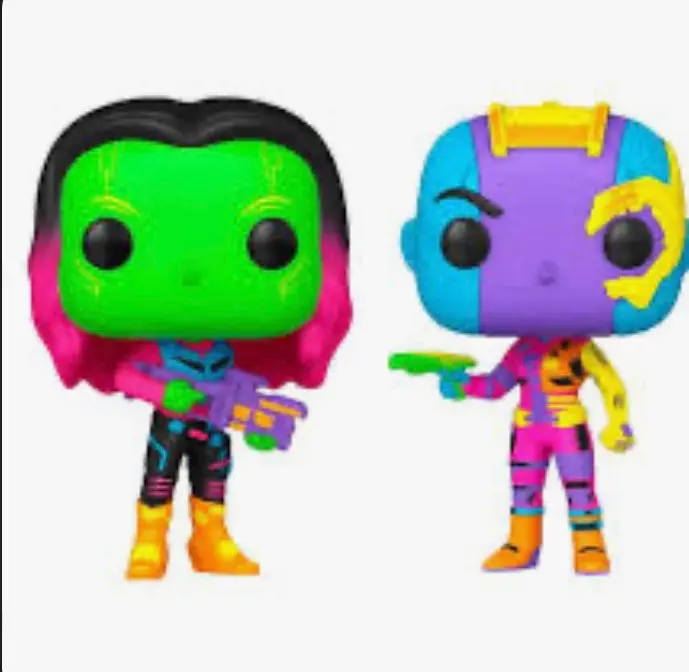 Pop! Exclusive Black Light Two Pack Marvel Guardians Of The Galaxy Vol. 2
Gamora & Nebula #2 1